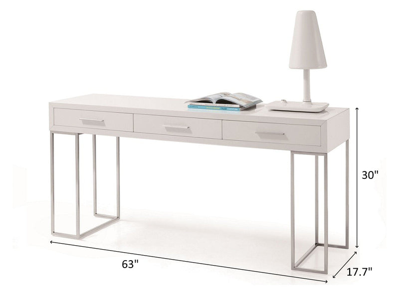 SG02 Modern 63" Wide 3 Drawer Desk