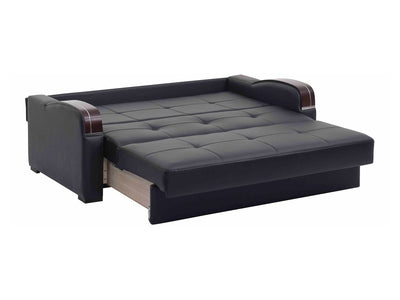 Sleep Plus Leather Convertible Living Room Set