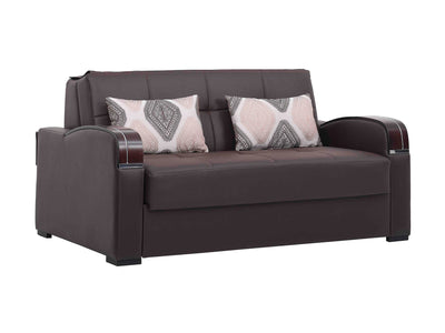 Sleep Plus Leather Convertible Living Room Set