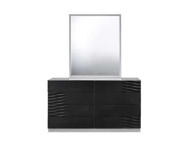Tribeca 54.9" Wide 8 Drawer Dresser With Mirror