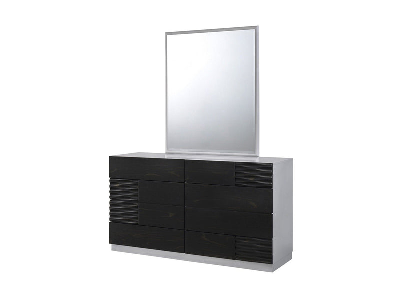 Tribeca 54.9" Wide 8 Drawer Dresser With Mirror