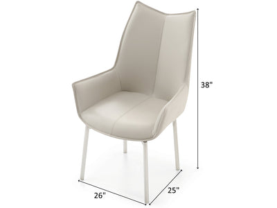 Stares 1218 26" Wide Swivel Dining Chair