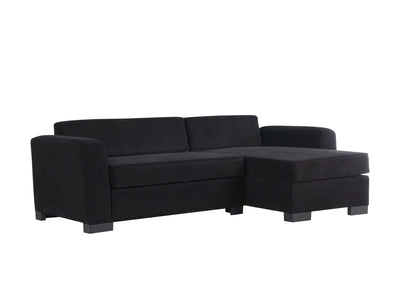 Veneto Square Arm Convertible Sectional