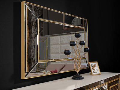 Versace 1 Drawer Dresser With Mirror