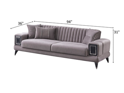 Violas 94" Wide Convertible Sofa
