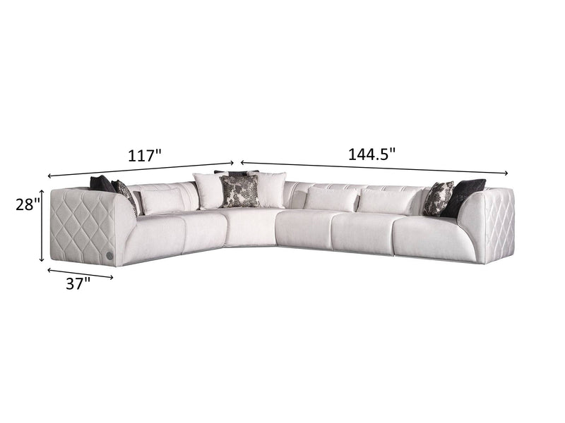 Viona 144.5" / 117" Wide Sectional