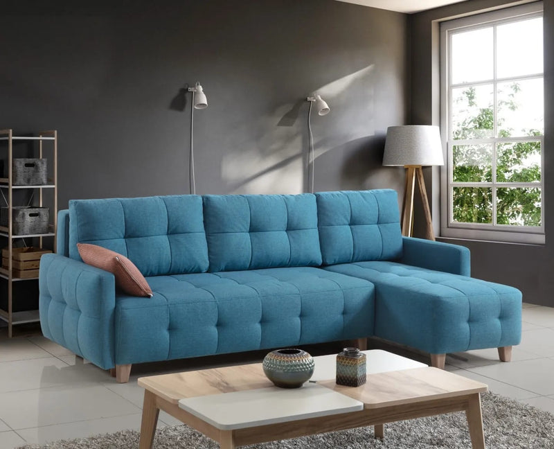 Cassa 94.5" Wide Convertible Square Arm Sectional
